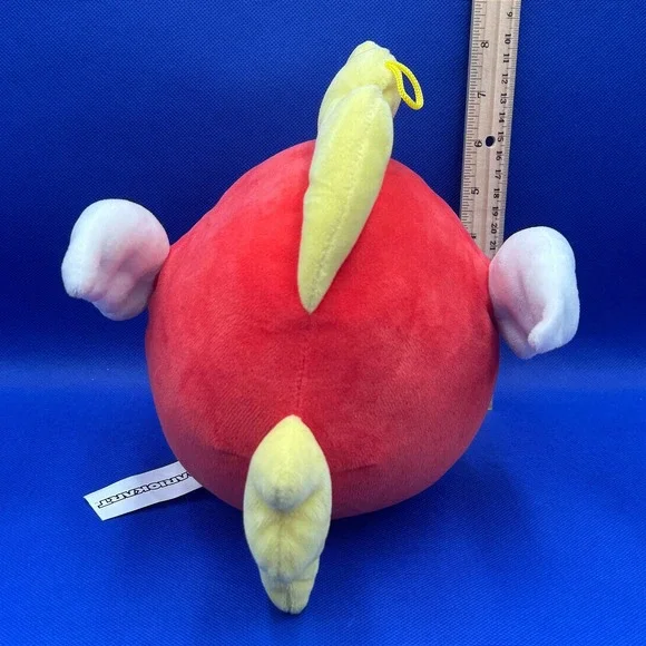 Nintendo Mario Kart Cheep Cheep Plush Red Flying Fish Stuffed Toy 2024 Official - Picture 3 of 6